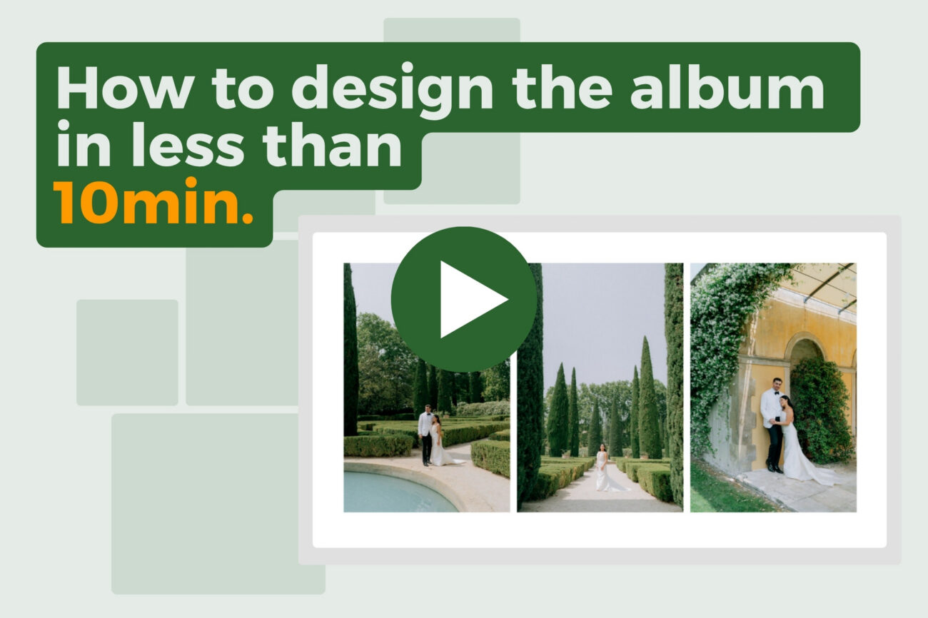 how to design photo album in less than 10 minutes